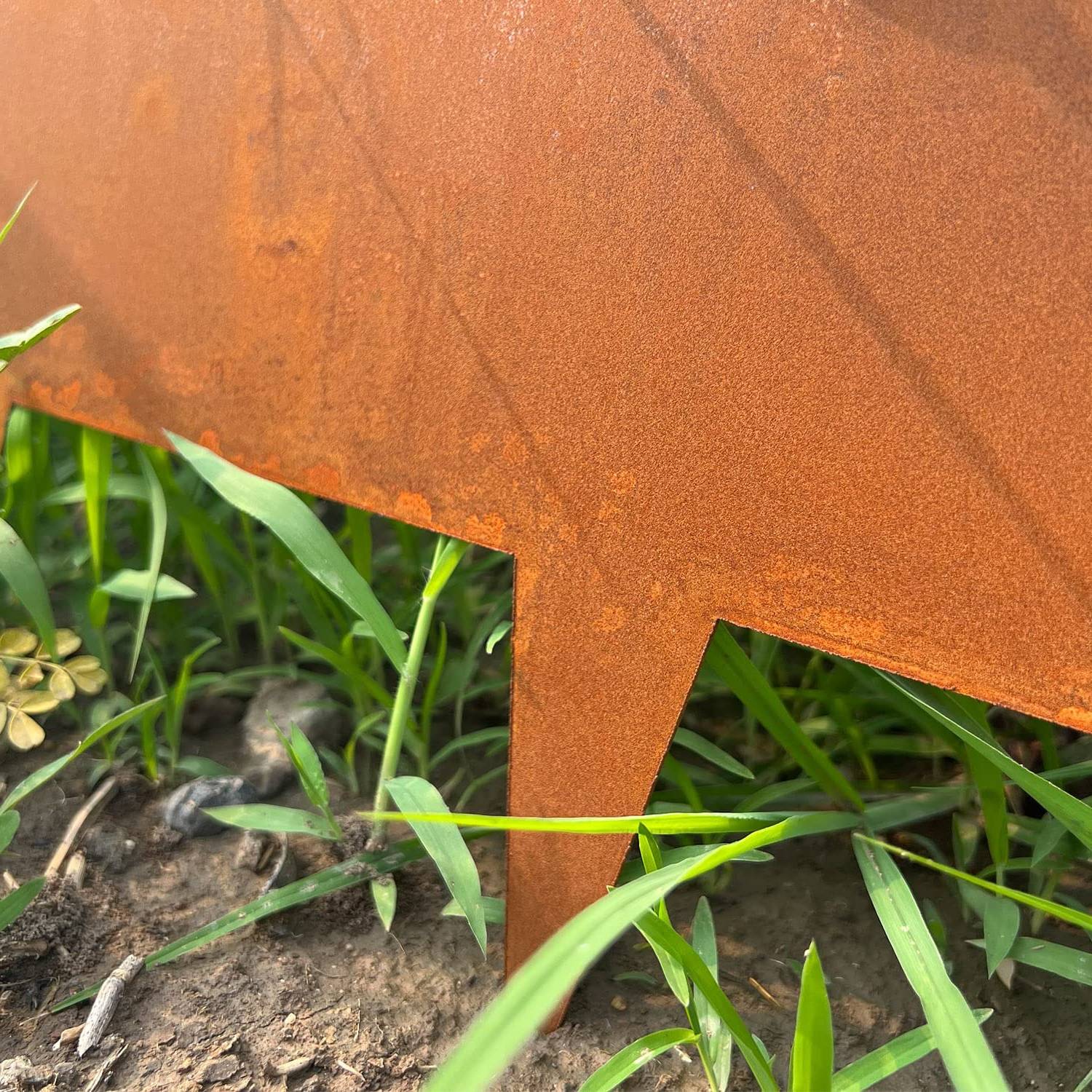 Corten Steel Garden Edge 100 mm (per metre): image 5